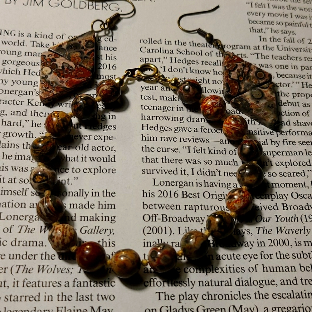 JASPER Earrings/bracelet